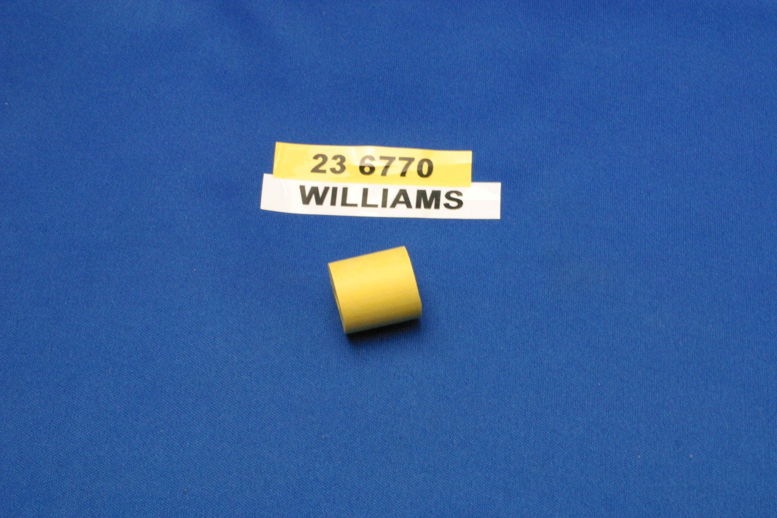 Kit Élastiques Et Doigt De Flipper Jaune Pour Flipper Williams OXO - Pièces Neuves De Rechange